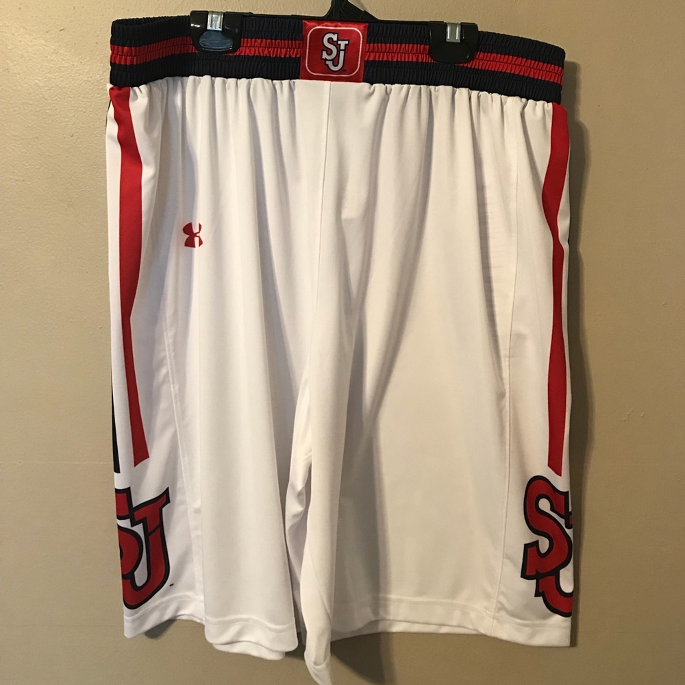 UA men’s shorts ST Johns University